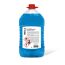 Blaue Flasche Scheibenfrostschutz