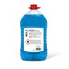 Kanister mit blauer Scheibenfrostschutz