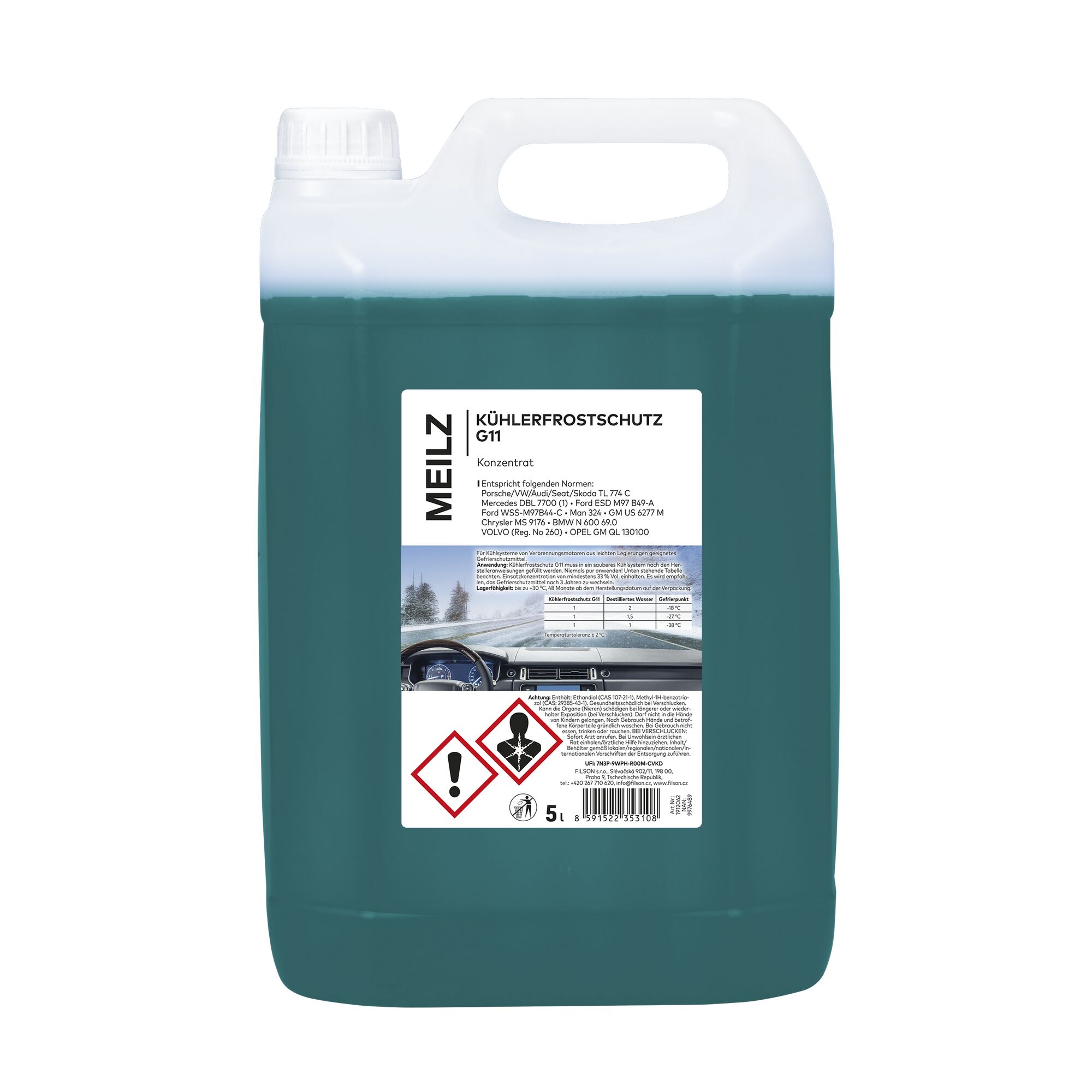 Kanister Kühlerfrostschutz G11
