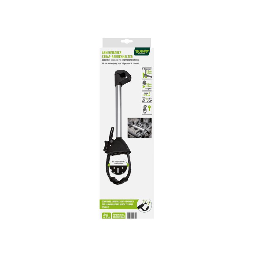 Strap-Rahmenhalter lang 31 cm Ø 25/30mm
