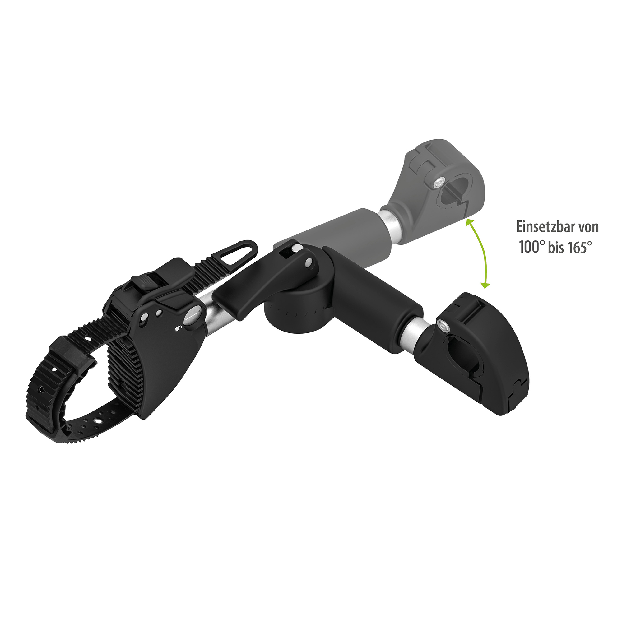 Strap-Rahmenhalter verstellbar 27 cm Ø 25/30mm