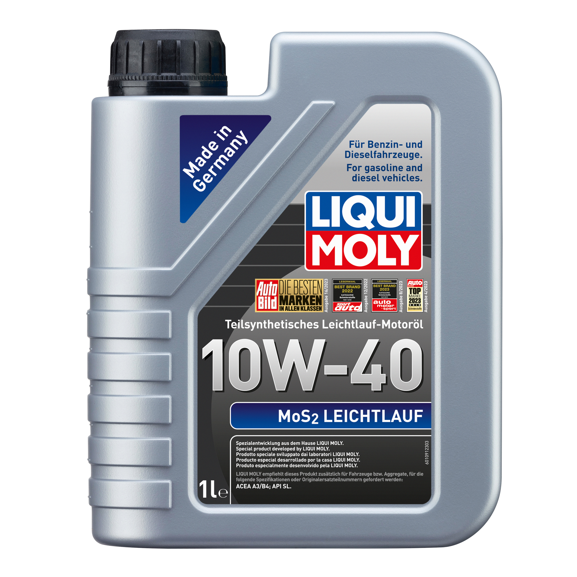 Leichtlauf-Motoröl MoS₂ '10W-40' 1 l + product picture