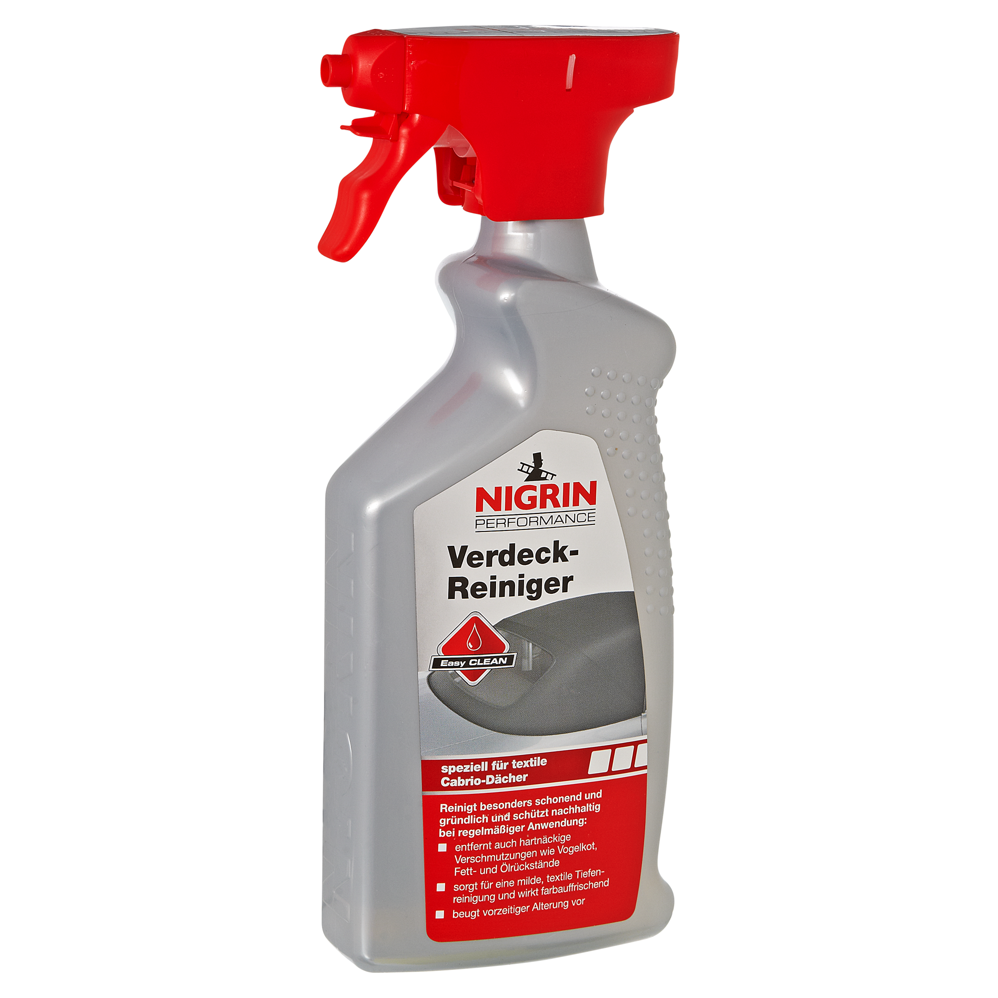 Nigrin Performance Verdeckreiniger speziell für textile Cabrio-Dächer 500 ml + product picture