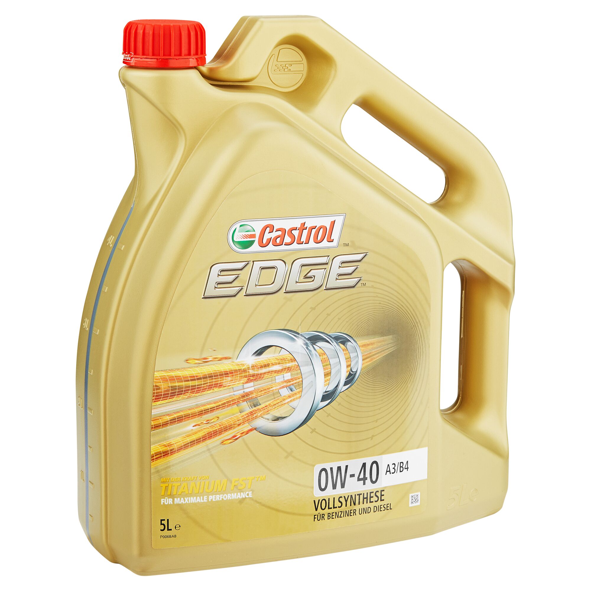 Castrol Edge 0W-40 A3/B4 Motoröl, 5l Kanister
