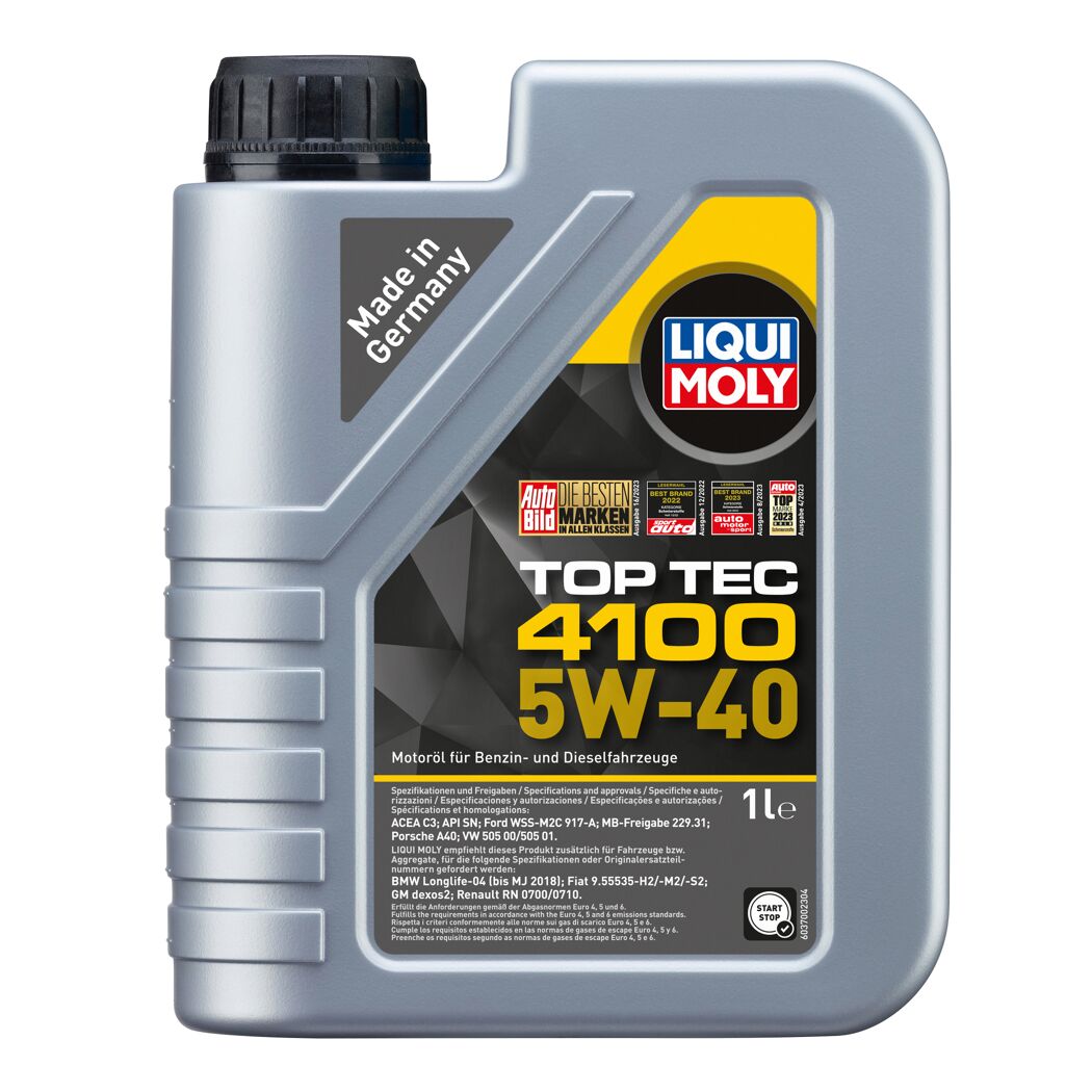 LIQUI MOLY Top Tec 4100 5W-40 Motoröl