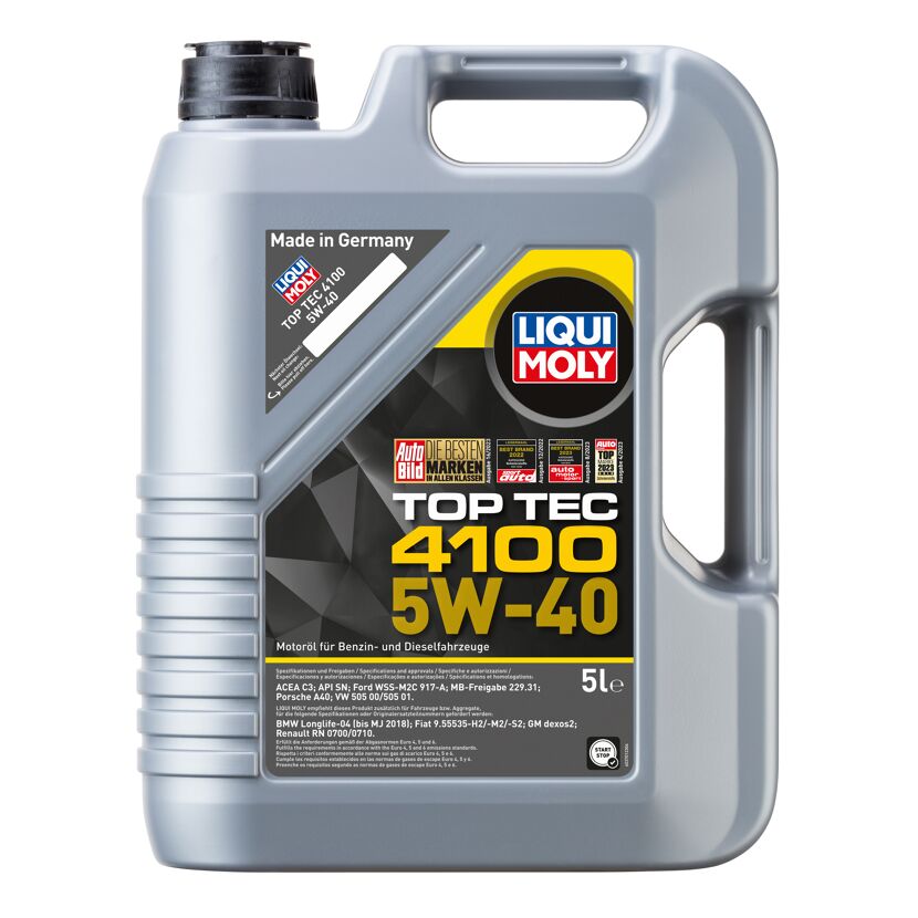 Liqui Moly Top Tec 4100 5W-40 Motoröl