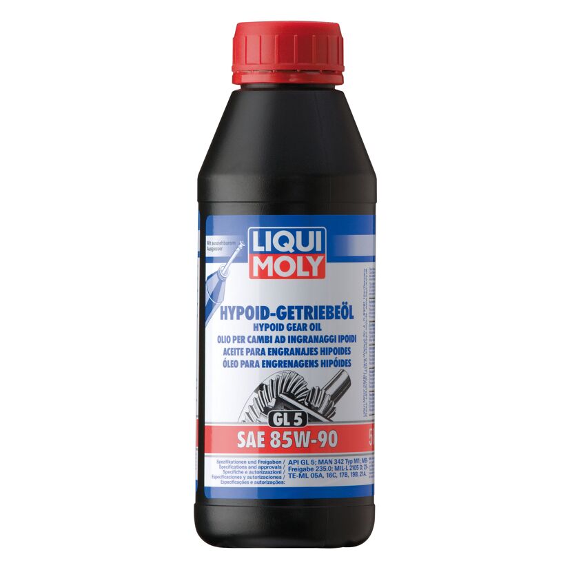 Hypoid-Getriebeöl 'GL 5 SAE 85W-90' 500 ml