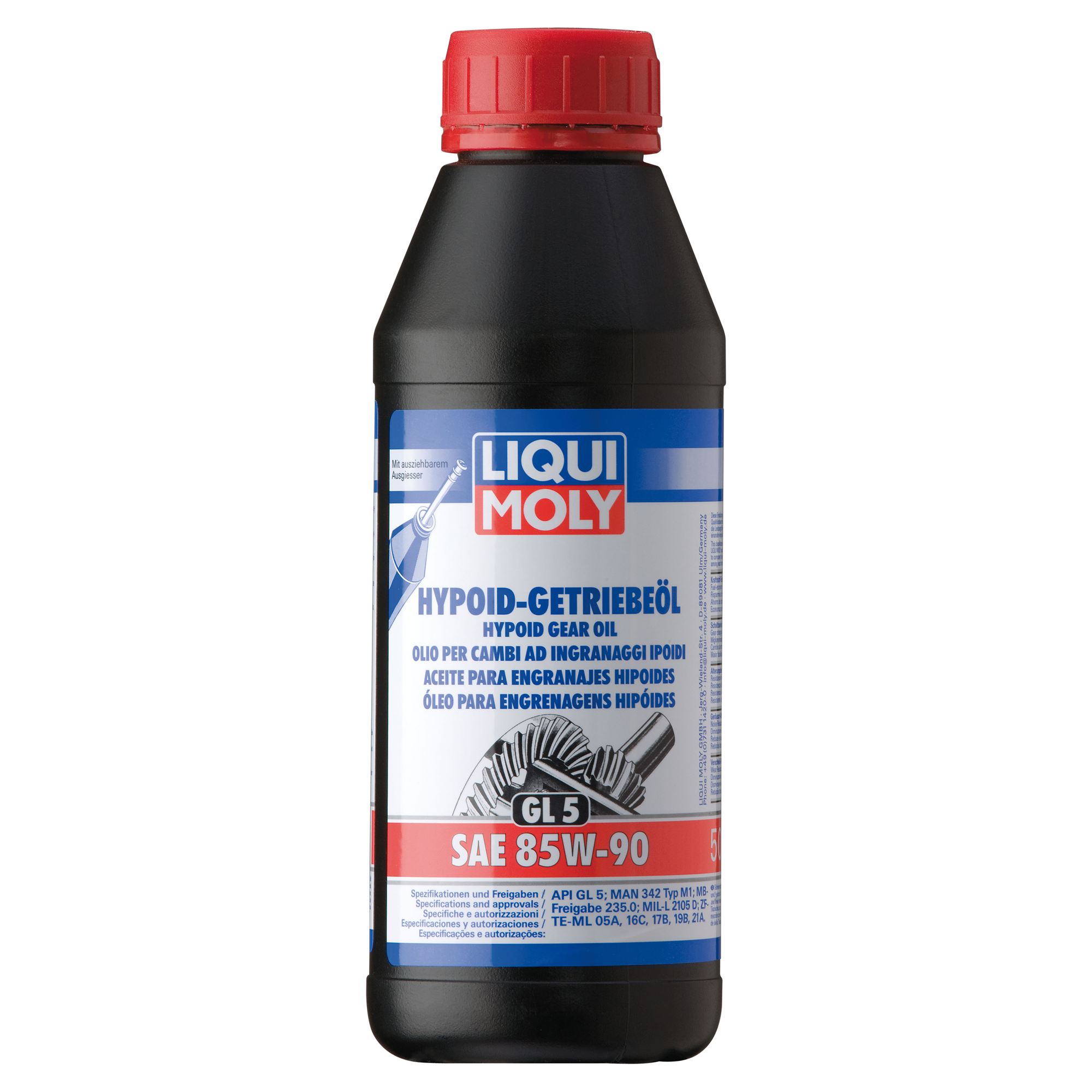 Liqui Moly Hypoid-Getriebeöl 'SAE 85W-90' 0,5 l ǀ toom Baumarkt