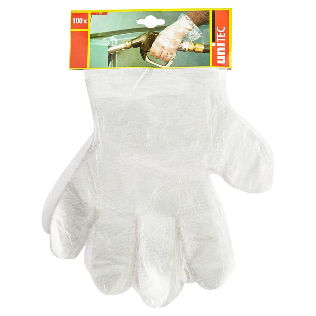 Einweghandschuhe transparent 100 Stück