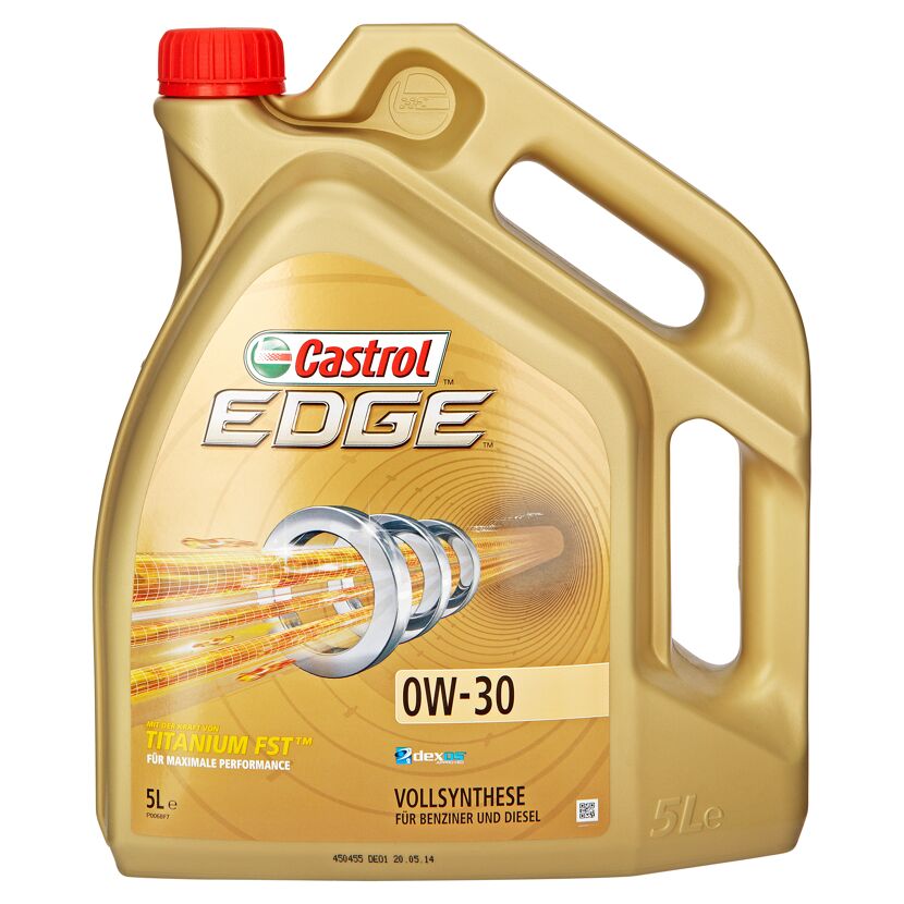 Castrol Edge 0W-30 Motoröl, 5l