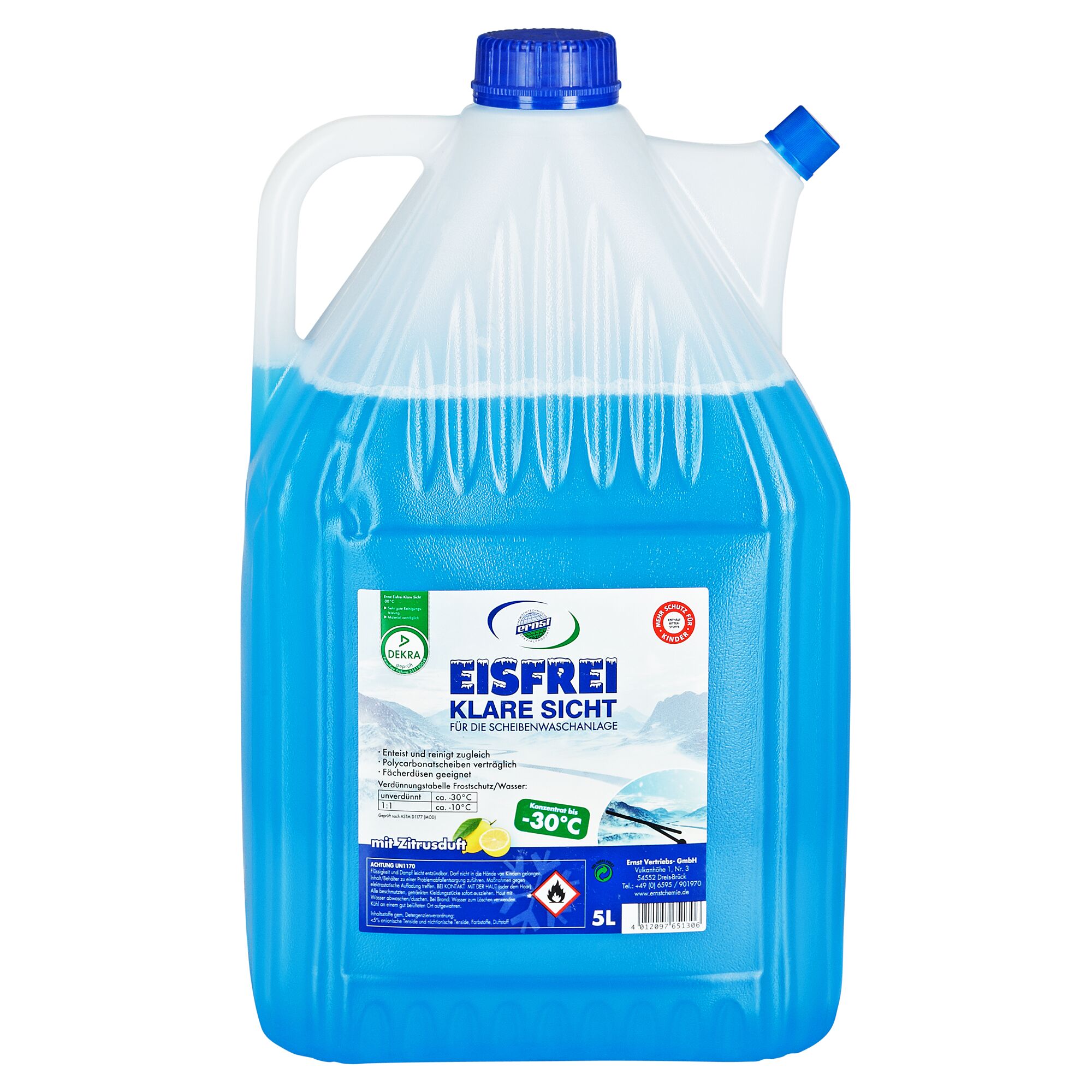 5l Kanister mit Scheibenfrostschutz bis -30°C