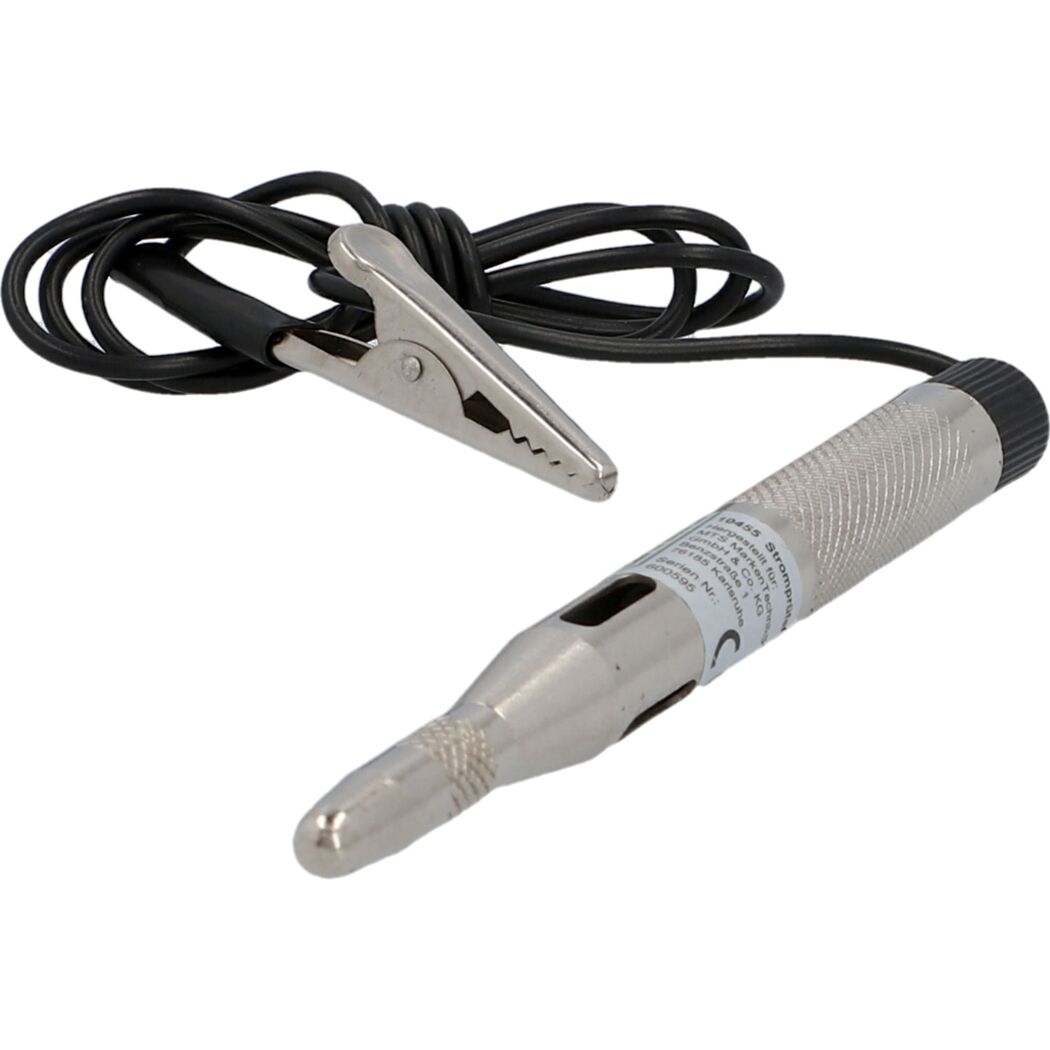 Spannungsprüfer 12V für Fahrzeuge mit Kabel und Krokodilklemme
