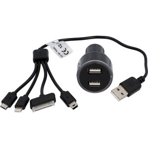 Kfz-USB-Lade-Set 4 in 1