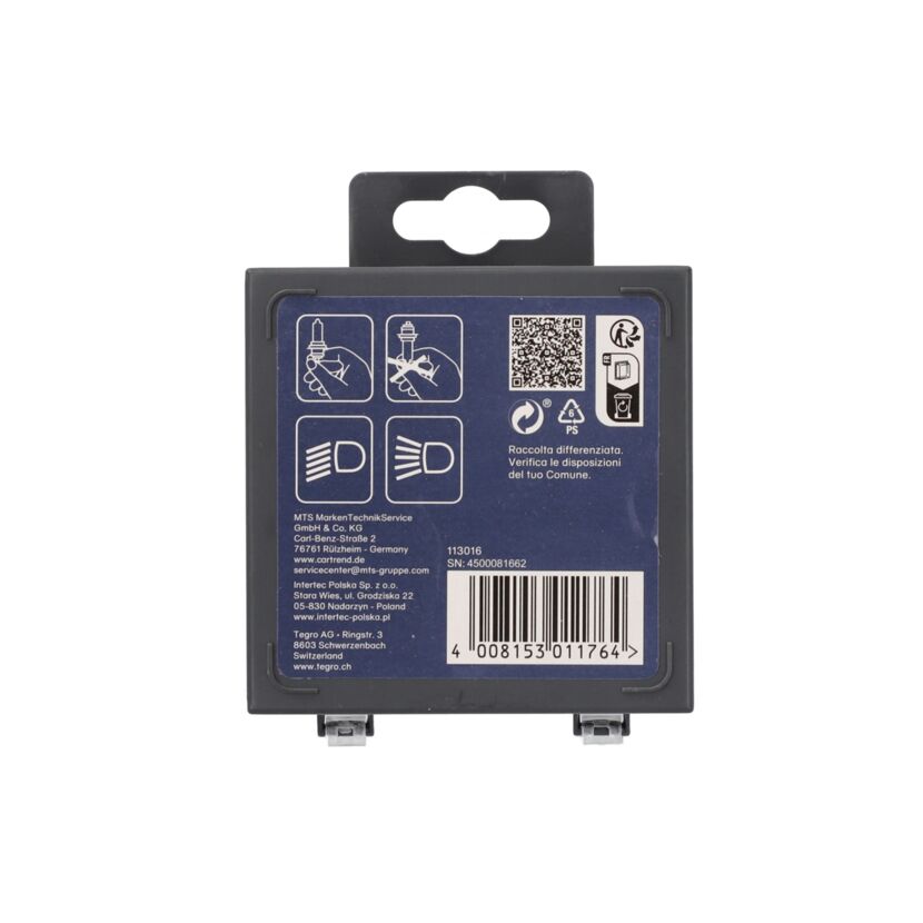 Verpackung für zwei Fahrzeugscheinwerferlampen Power Light H7.