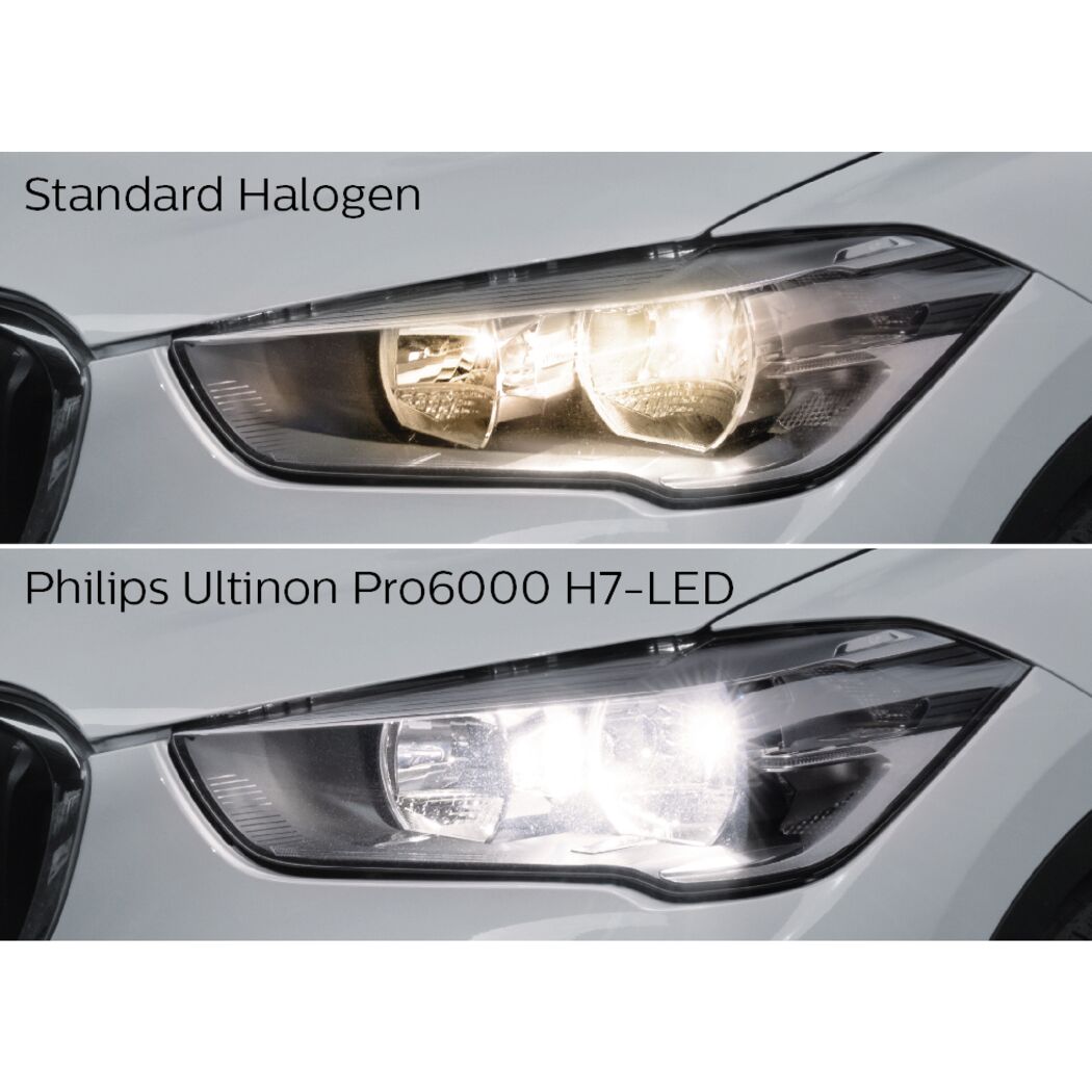 Fahrzeugscheinwerferlampe 'Ultinon Pro6000' H7 LED 2 Stück