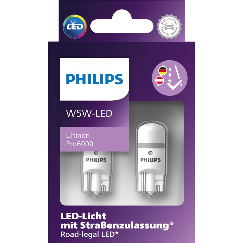 LED-Signalbeleuchtung für Fahrzeuge 'Ultinon Pro6000' W5W-LED