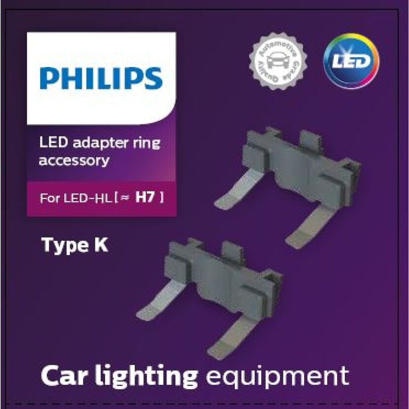 Adapter-Ring H7-LED Typ K 2 Stück