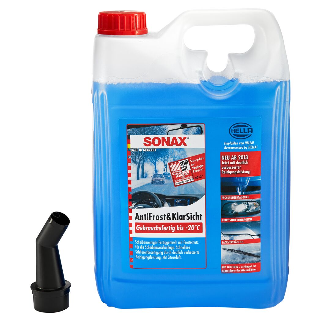 SONAX Antifrost & Klarsicht, 5 Liter, mit Einfüllstutzen