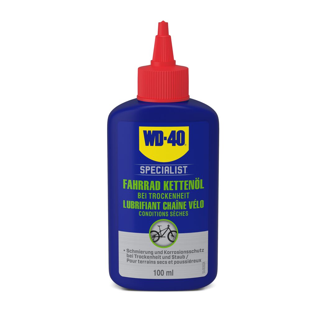 Fahrrad Kettenöl bei Trockenheit 100 ml