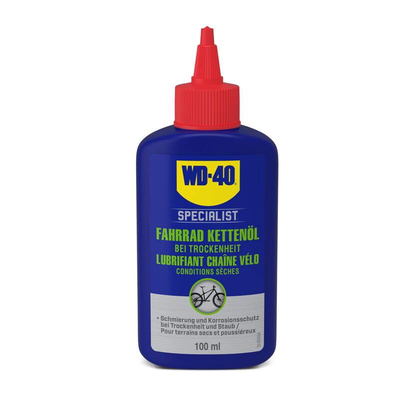 Fahrrad Kettenöl bei Trockenheit 100 ml