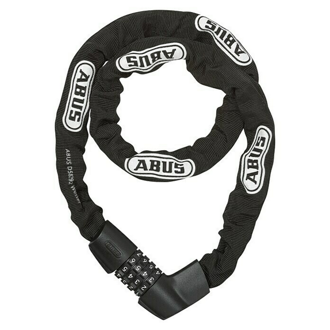 Bild von Kettenschloss 'CH Lock 4411' schwarz 110 cm