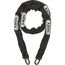 Schwarzes Kettenschloss ABUS UV Chain 0302, 110 cm