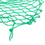 Verkleinertes Bild von Abdecknetz für Anhänger grün 150 x 220 cm