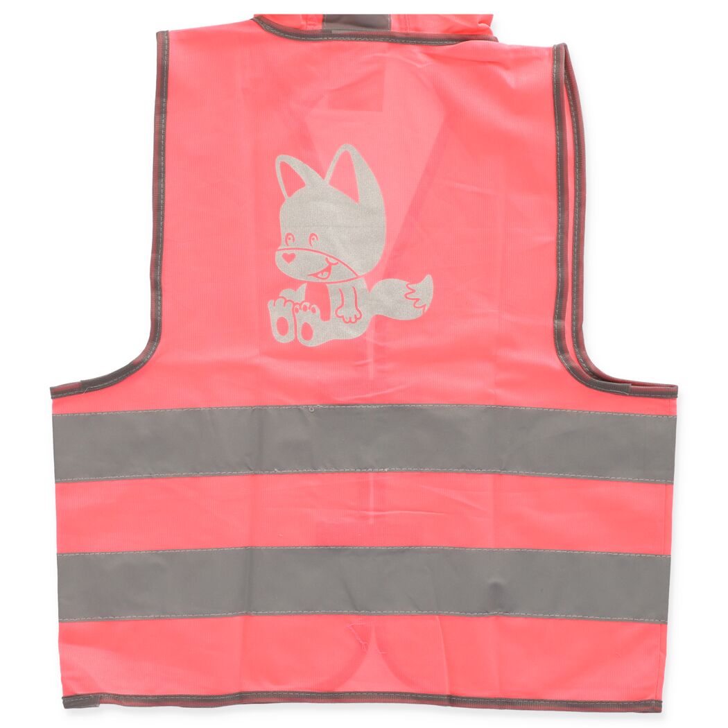 Kinder-Warnweste pink Gr. M