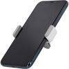 Schwarzes Smartphone in Smartphonehalterung