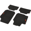 Verkleinertes Bild von Auto-Fußmatten-Set 'CM570' schwarz/rot 4-teilig