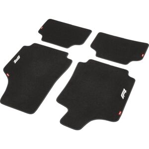 Auto-Fußmatten-Set 'CM480' schwarz/weiß 4-teilig