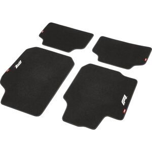 Auto-Fußmatten-Set 'CM580' schwarz/weiß 4-teilig