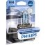 Philips WhiteVision ultra H4 Scheinwerferlampe in Blisterverpackung.