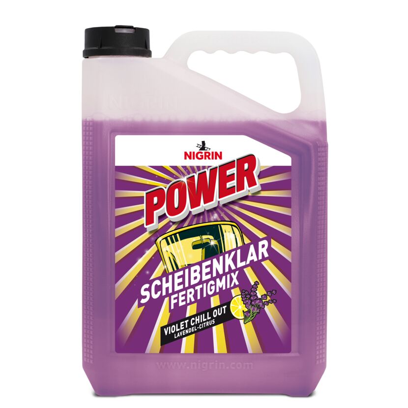 Scheibenreiniger 'Power Violet Chill Out' Lavendel-Zitrus 5 l