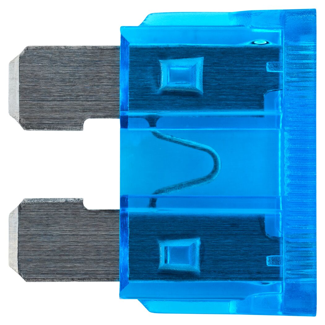 Blaue 15-Ampere-Flachstecksicherung