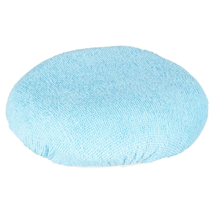 Blaue Polierhaube