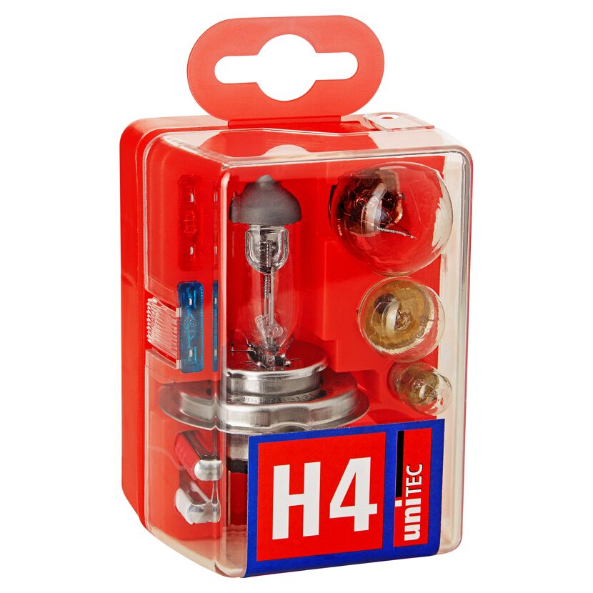 KFZ-Lampenersatzkasten H4 8-tlg.