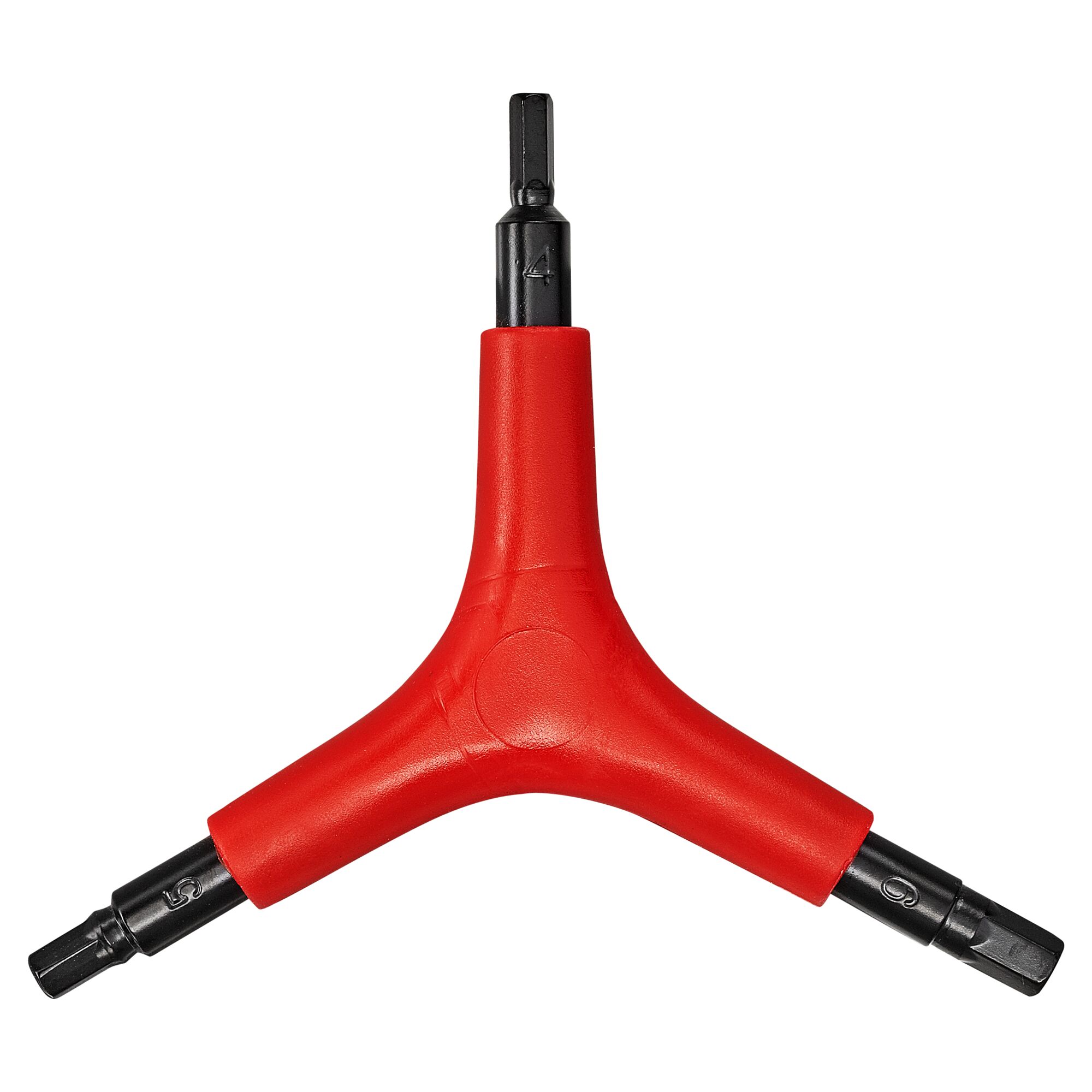 Inbusschlüssel mit den Größen 4, 5 und 6