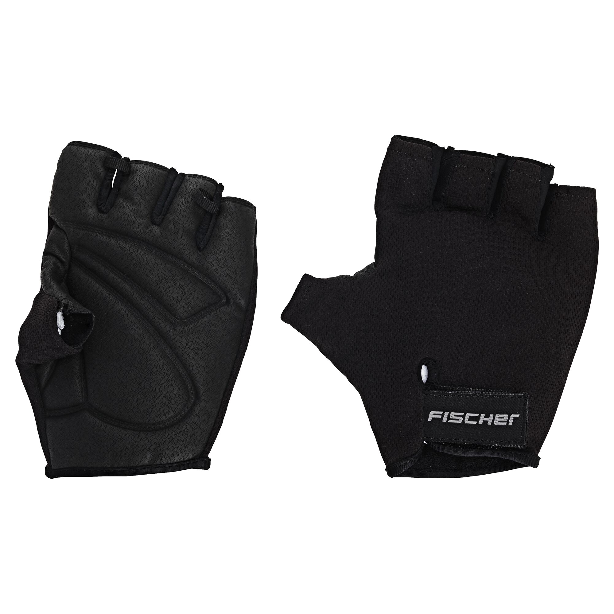 Schwarze Fischer Fahrradhandschuhe
