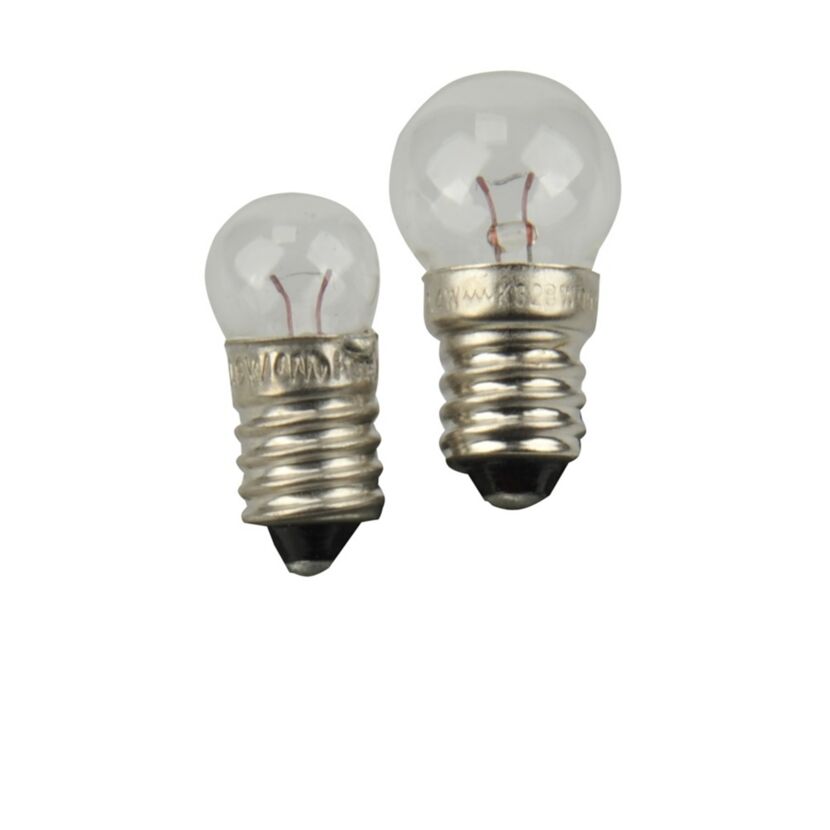 Fahrrad Glühlampen-Set 6 V 2,4 W / 0,6 W, 2-teilig