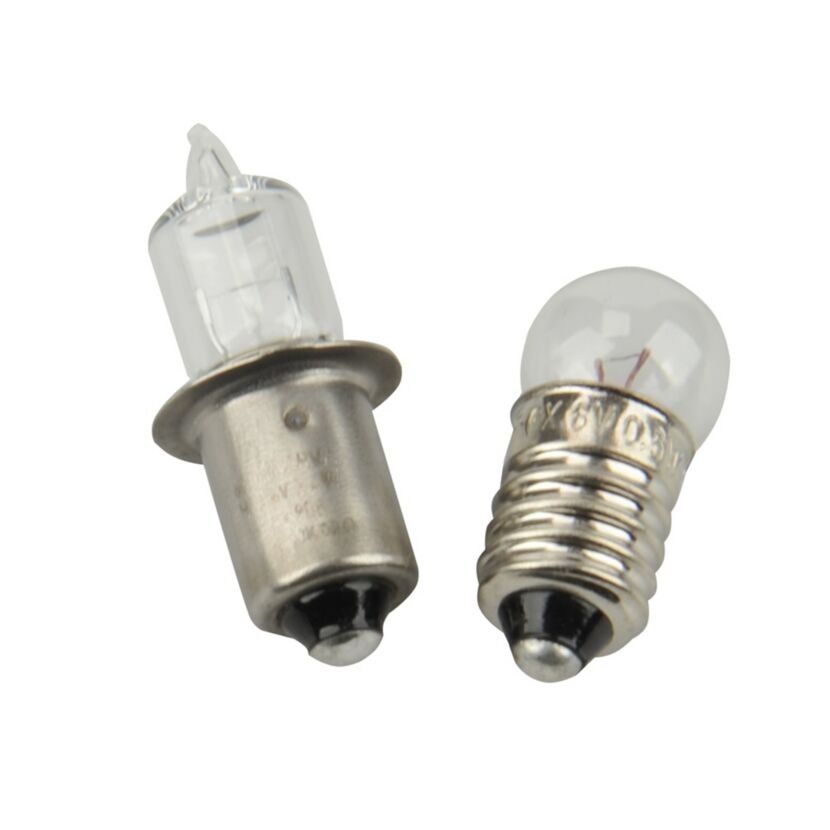 Fahrrad Glühlampen-Set Halogen 6 V 2,4 W / 0,6 W, 2-teilig