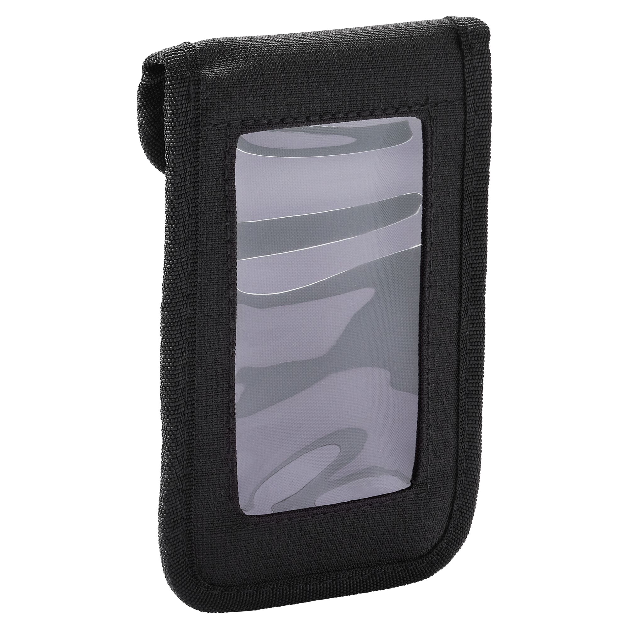 Schwarze Smartphone-Halterung fürs Fahrrad