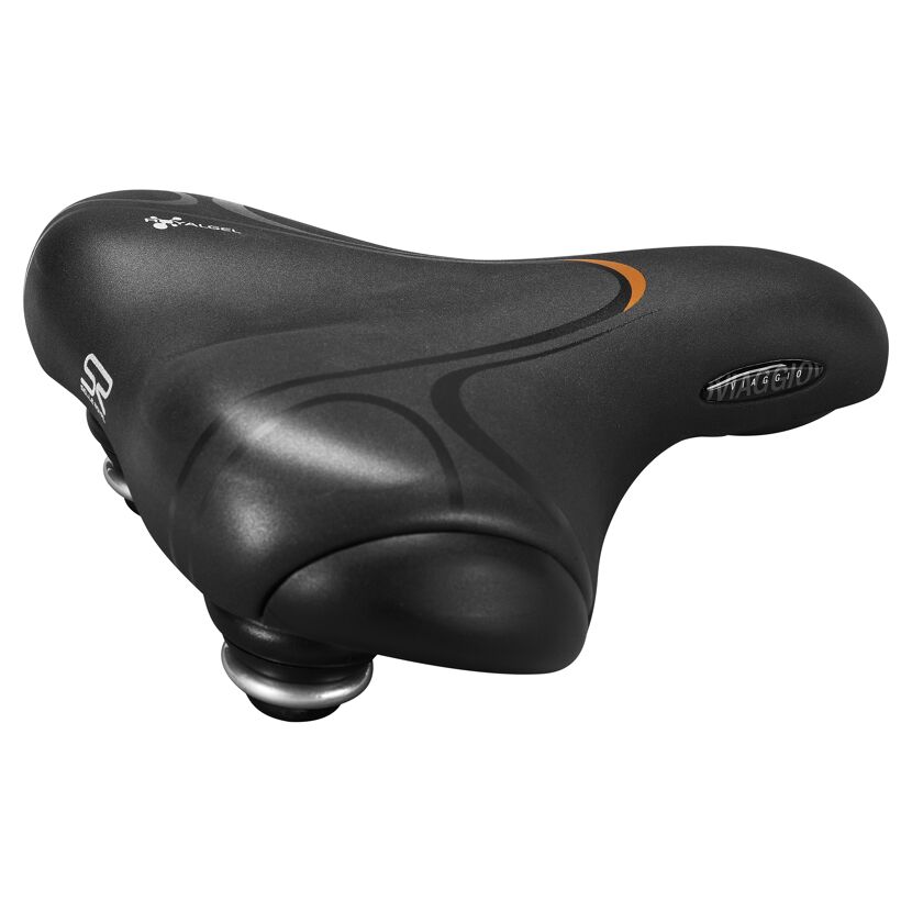 Schwarzer Selle Royal Fahrrad-Sattel Viaagio