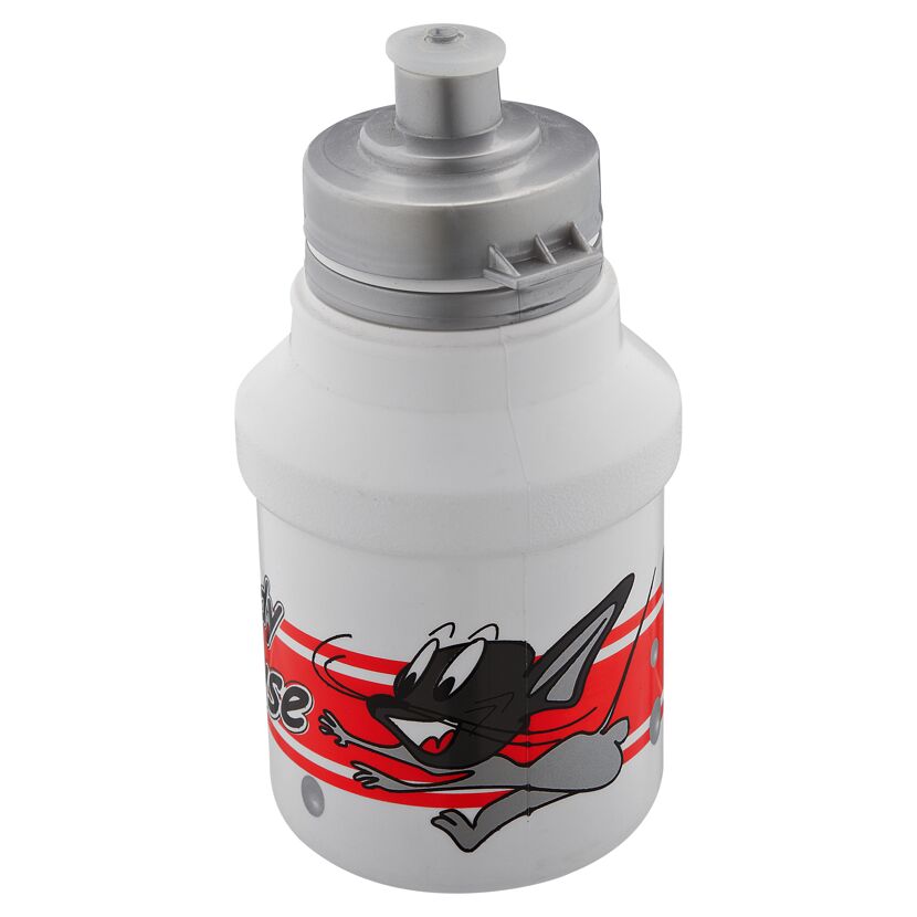 Weiße Trinkflasche mit Speedy Gonzales Motiv
