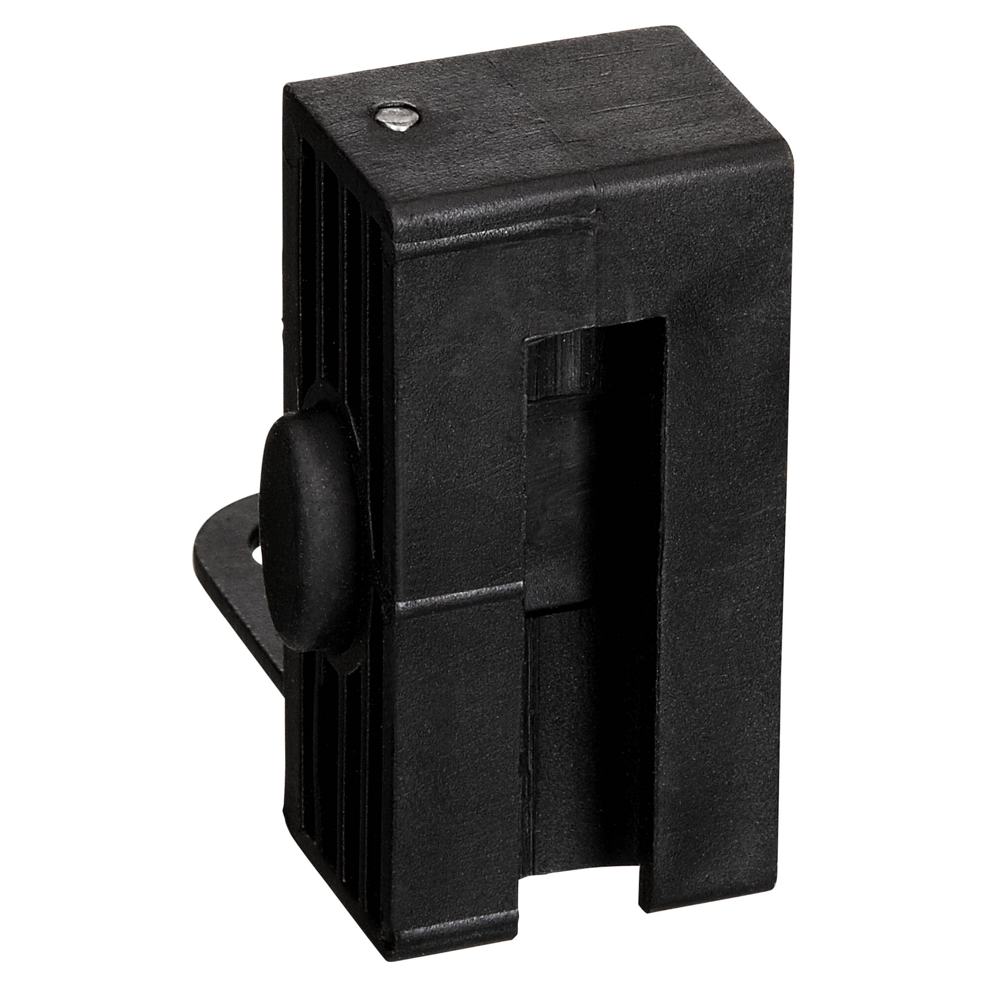 Schwarze Universalhalterung für 5-8 mm Sattelklemmbolzen