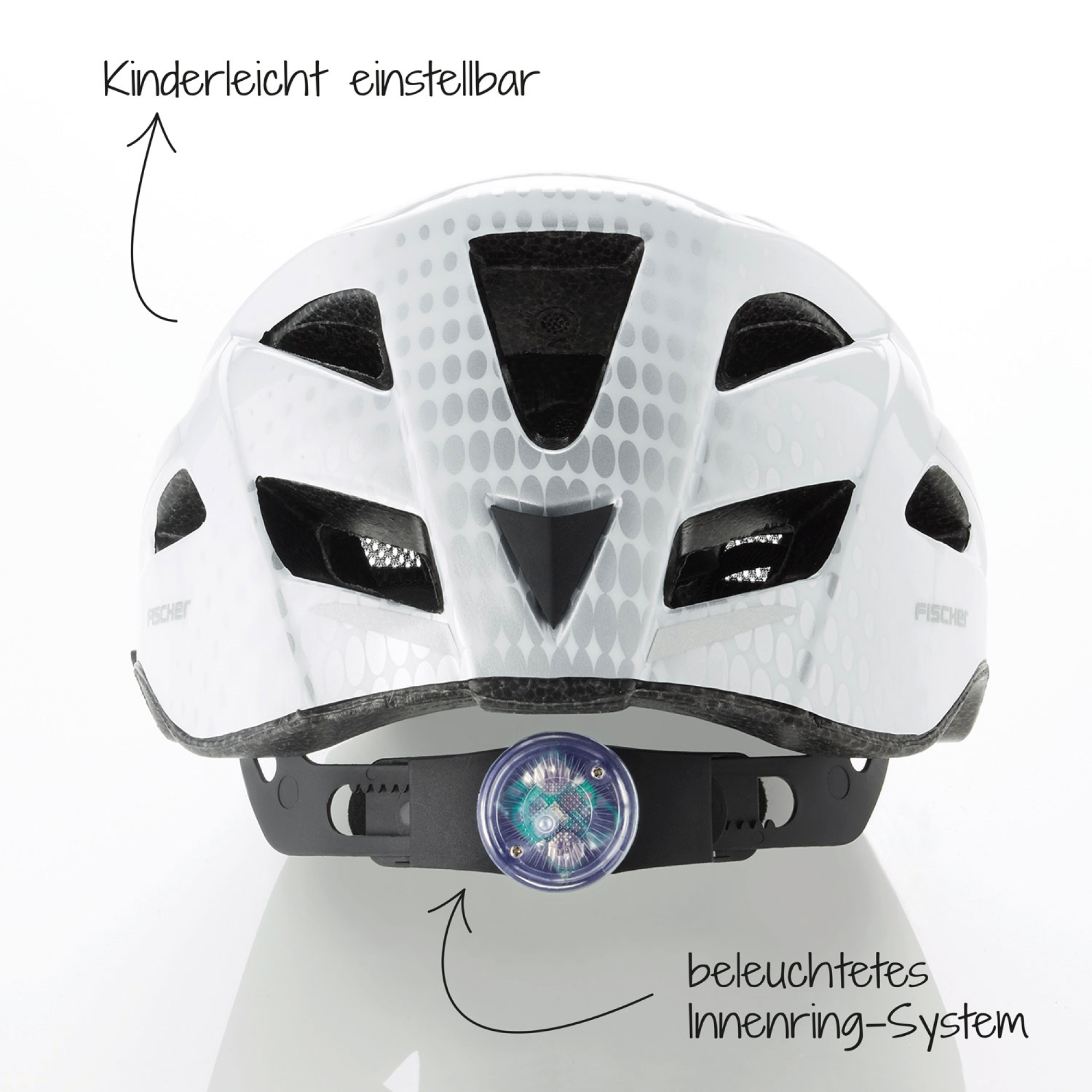 Fahrradhelm 'Urban Lano' weiß L/XL + product picture