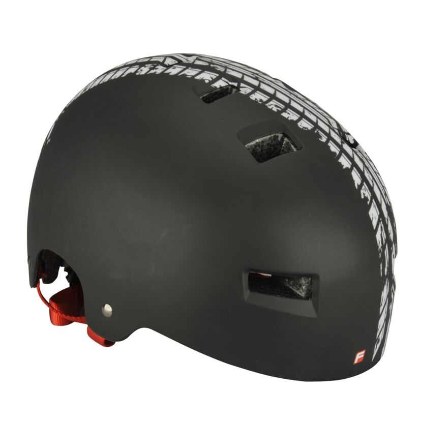 Fahrradhelm 'BMX Track' schwarz S/M