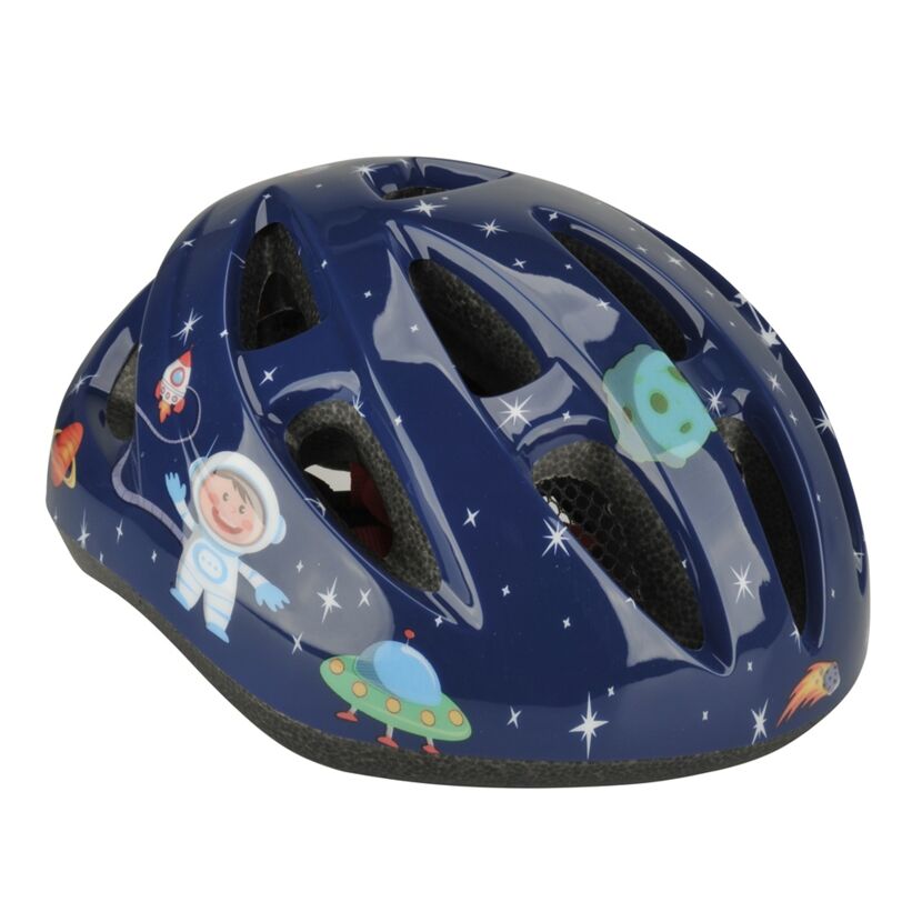 Fahrradhelm 'Kinder Space' blau XS/S