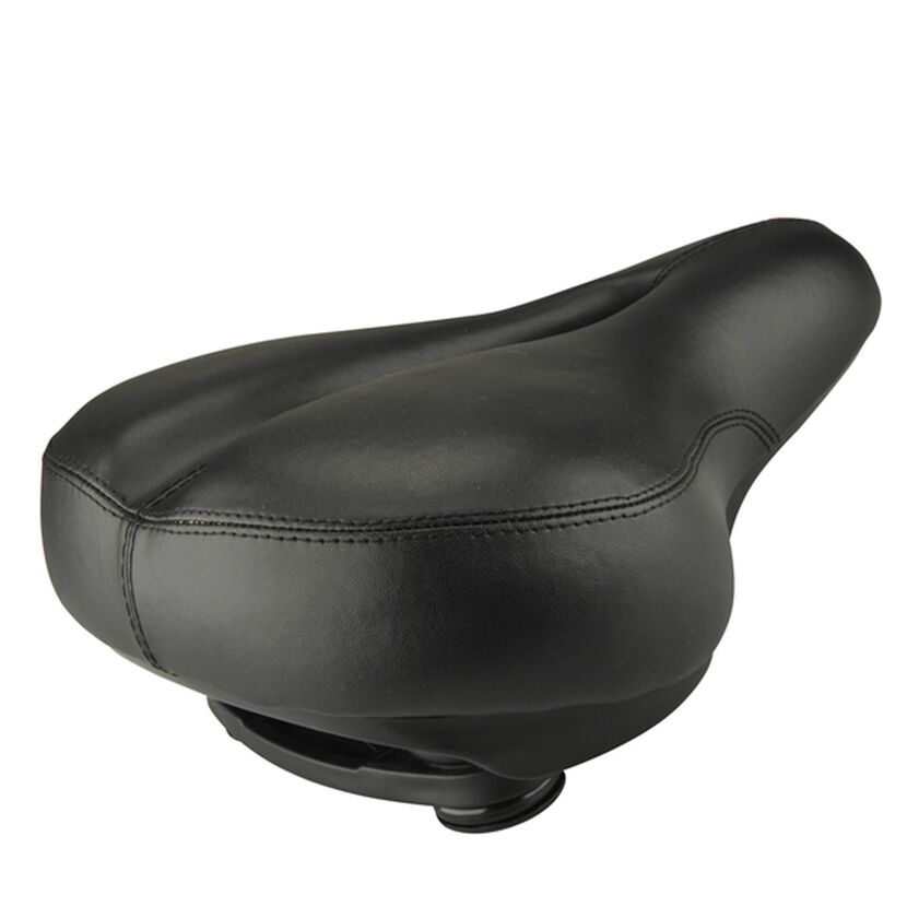 Schwarzer Tourensattel Super Soft von Fischer