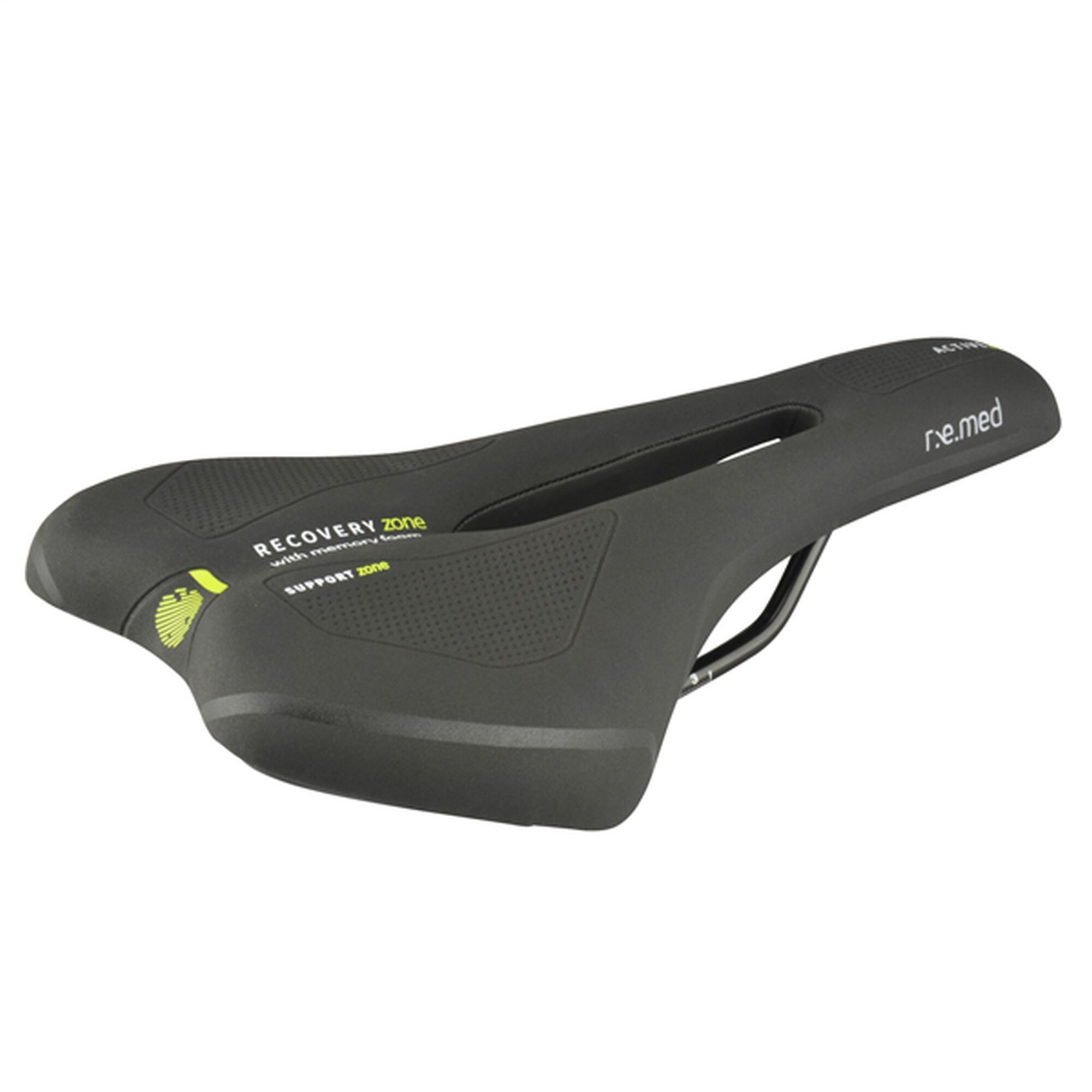 Schwarzer Fahrradsattel von R.E.Med